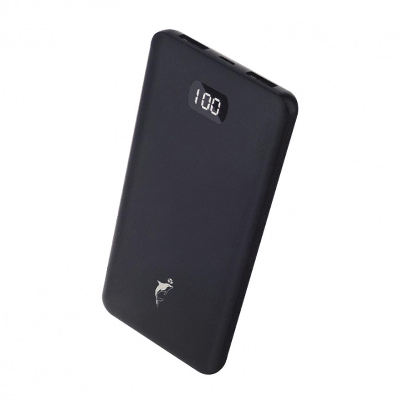 Портативний зарядний пристрій Power Bank SkyDolphin SP21 10000 mAh MicroUSB/Type-C Black (180709) - фото 1