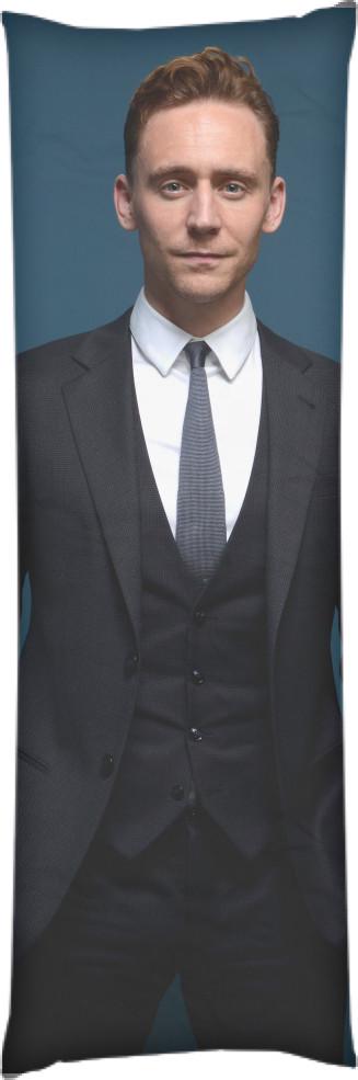 Подушка дакимакура Tom Hiddleston Том Хиддлстон 60x180 см (14094526)