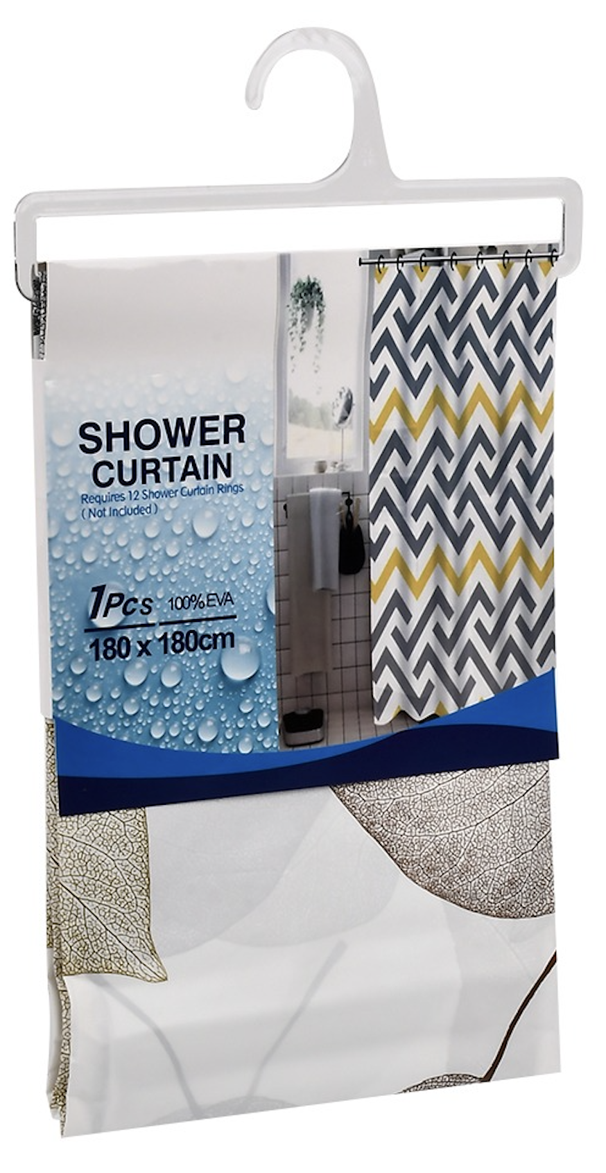 Штора в ванную комнату H12309 1,8x1,8 м