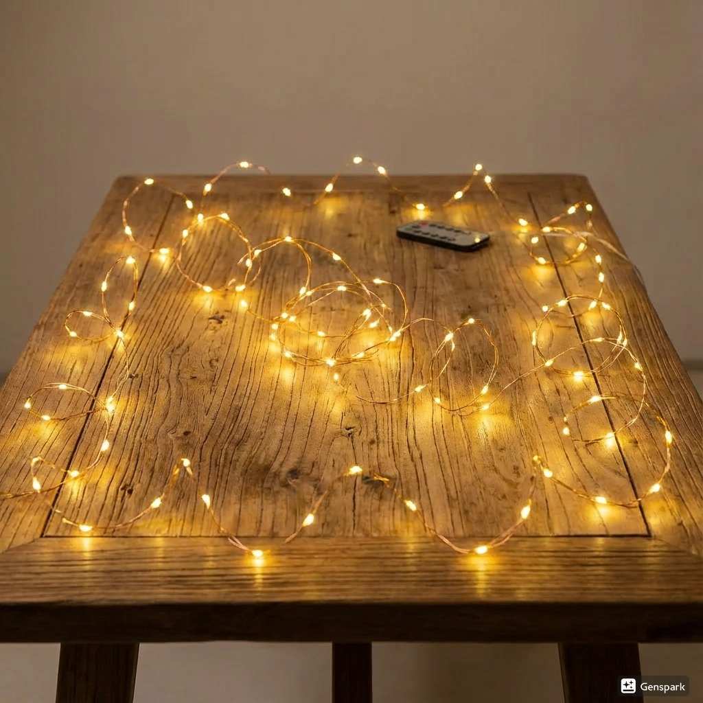 Гірлянда мережева нитка Роса кімнатна 100 м 1000 LED діодів 8 режимів з пультом прозорий провід колір світла Жовтий (1000L100MWY) - фото 8