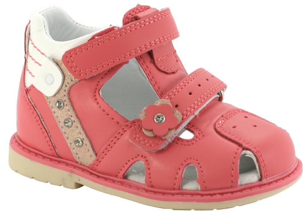 Cандали для девочек 0503 р. 22 Коралловый