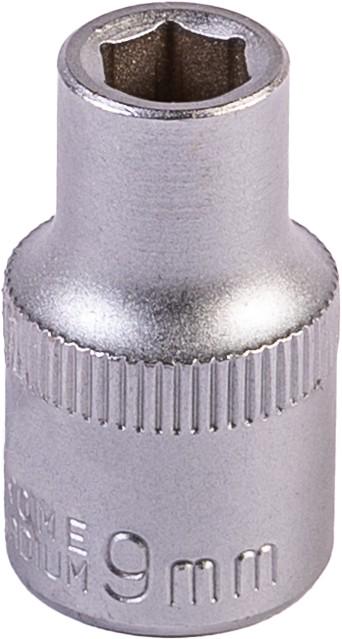 Насадка торцева 6-гранна MasterTool 1/2" 9 мм CRV (78-0009)