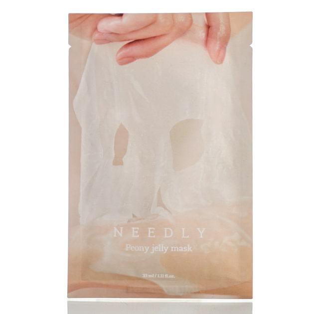 Маска осветляющая тканевая для лица Needly Peony Jelly Mask 33 мл