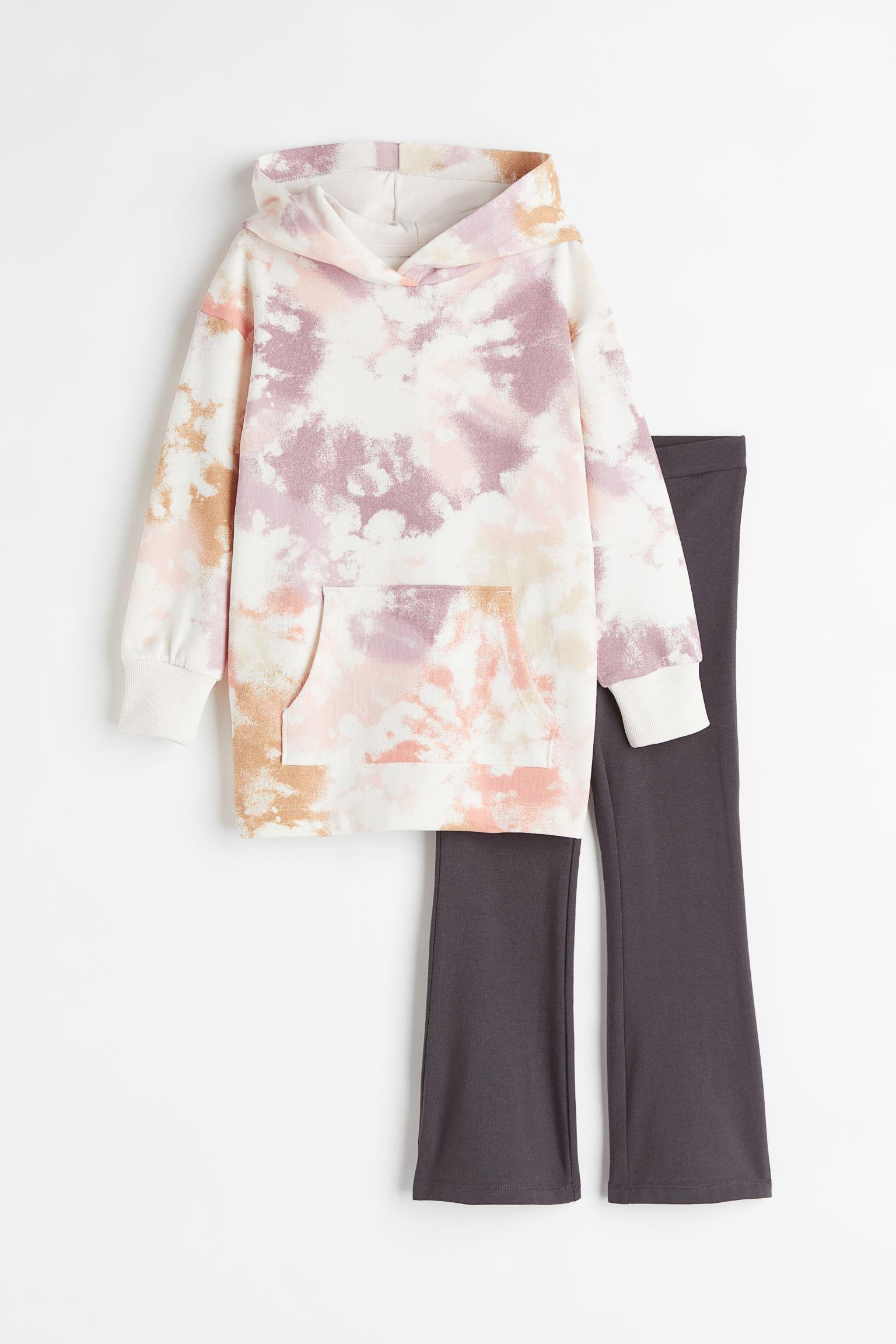 Костюм H&M кофта/штани 116 см Графіт/Комбінований (S16071062016)