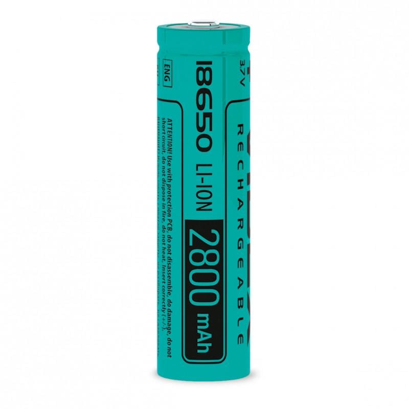 Акумулятор Videx Li-Ion 18650 без захисту 2800 mAh 1 шт. (2023585000010-E3)