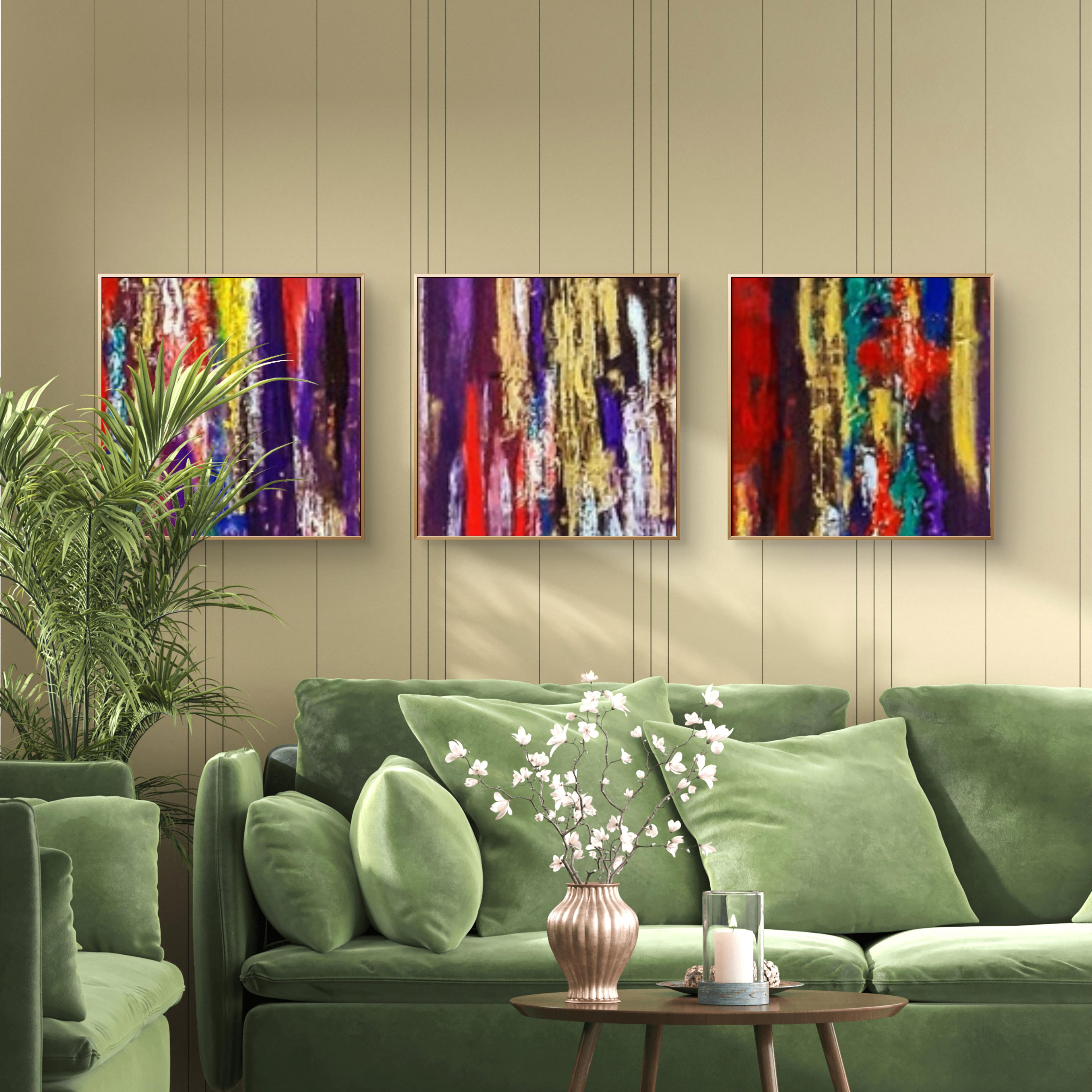 Картина модульная триптих Маракеш 150x50 см