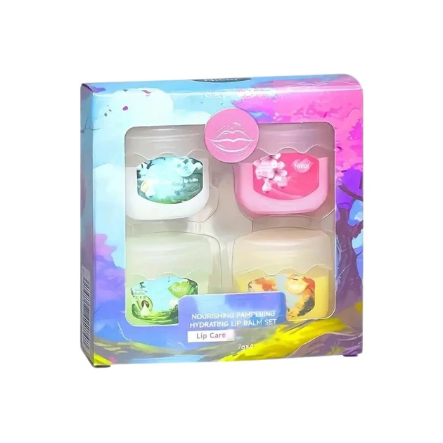 Набор бальзамов для губ Nicor 4шт. х 7 ч (27301755)