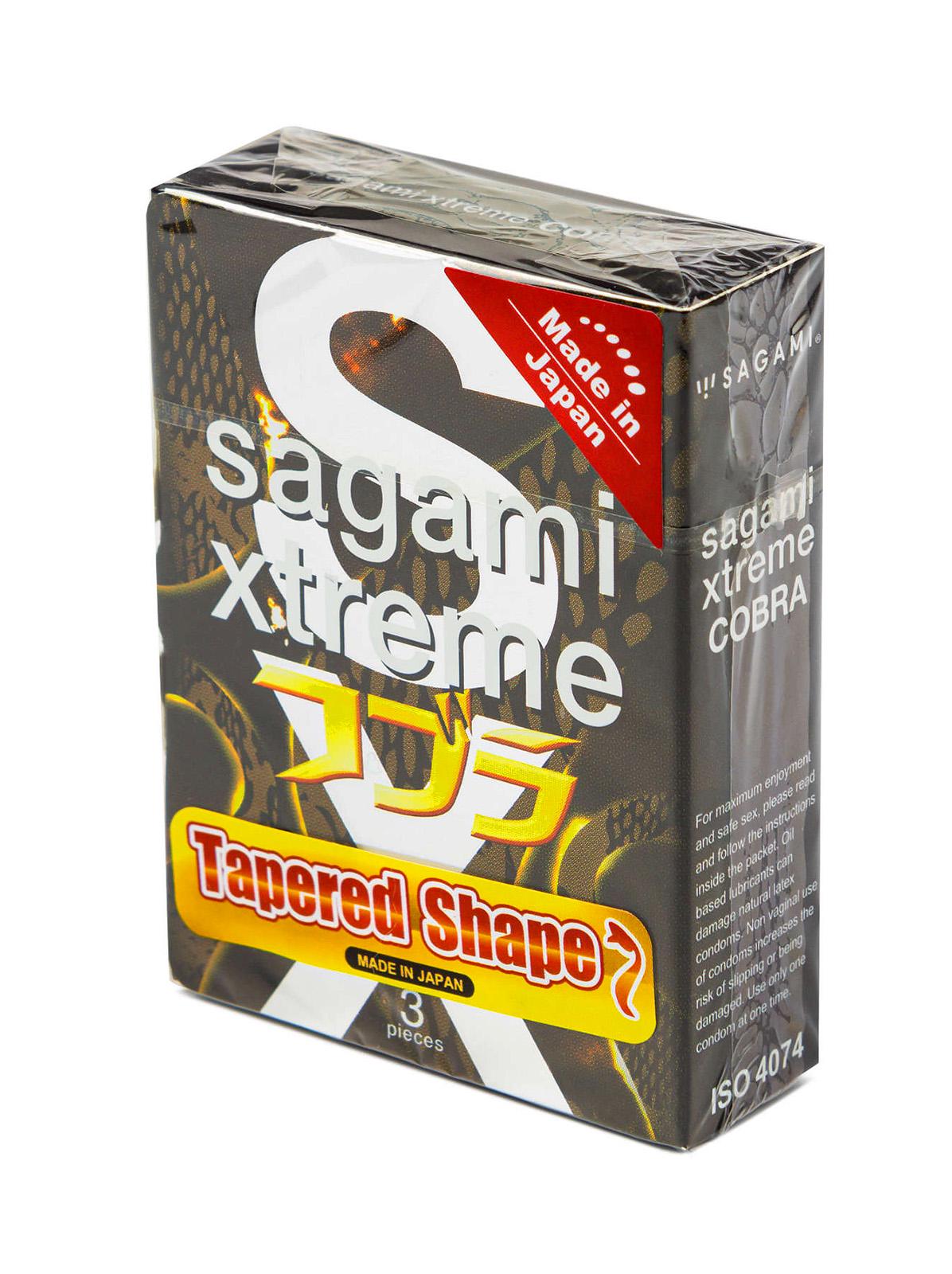 Презервативы супертонкие латексные Sagami Xtreme Cobra 3 шт.