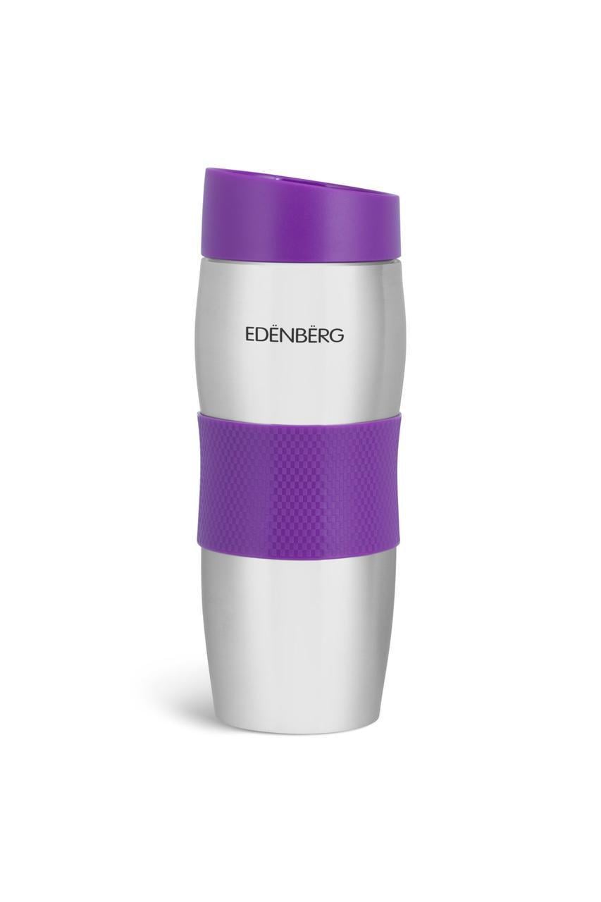 Термокружка из нержавеющей стали Edenberg 380 мл Фиолетовый (EB-622)