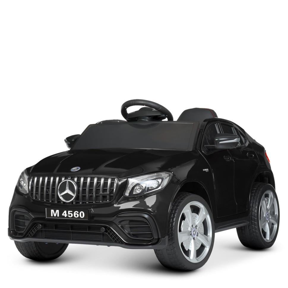 Детский электрический автомобиль Bambi 12V одноместный до 30 кг Черный (DE-169-E-861)