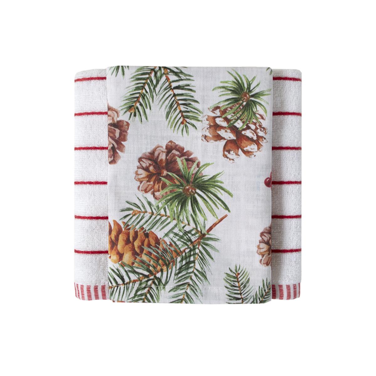 Набор полотенец Lotus Home Forest Treasures 2 шт. 40x60 см (svt-2000022348263) - фото 2 Набор полотенец Lotus Home Forest Treasures 2 шт. 40x60 см (svt-2000022348263) - фото 2