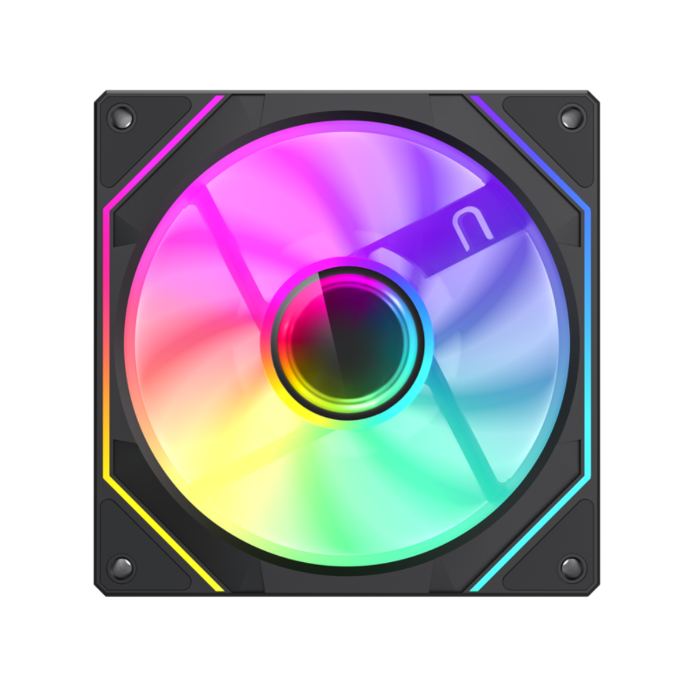 Кулер GAMEMAX Aura 120 мм ARGB – модель FN12A-S8I, черный