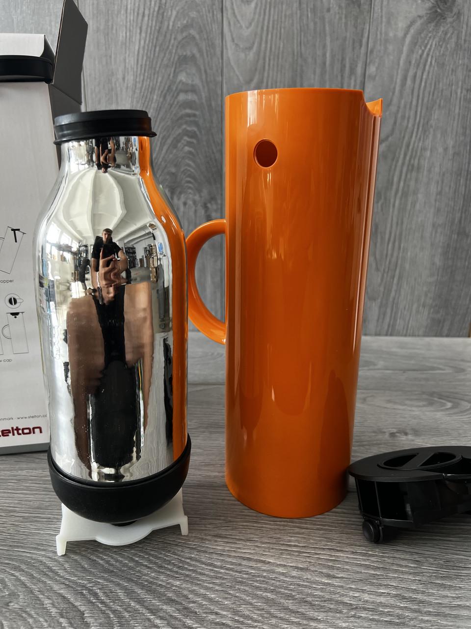 Графин термический Stelton для чая и кофе с высокой теплоизоляцией 1 л - фото 4 Графин термический Stelton для чая и кофе с высокой теплоизоляцией 1 л - фото 4