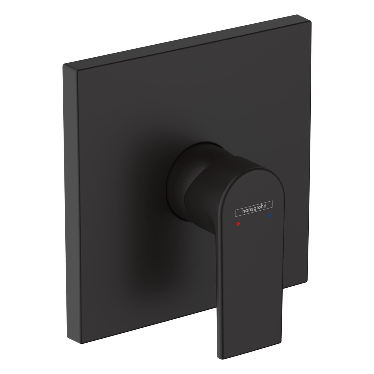 Змішувач для душу Hansgrohe Vernis Shape одноважільний Чорний матовий (37460883)