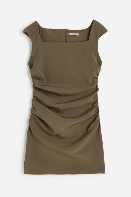 Платье H&M 1213156П M Хаки (1111109407249)