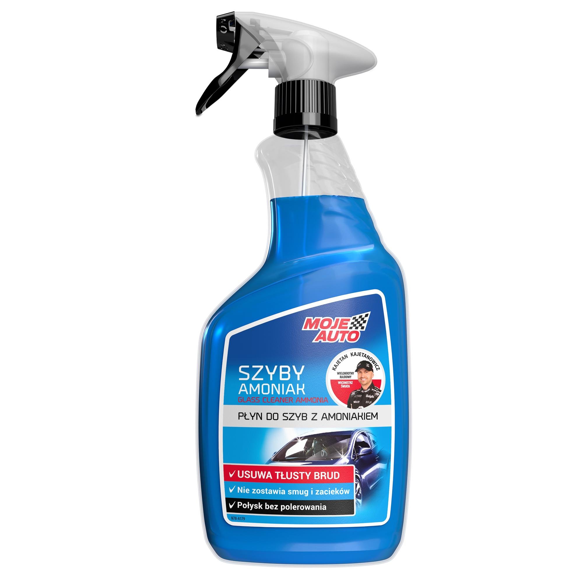 Очиститель для окон Moje AUTO Amoniak 650 мл (19-602)