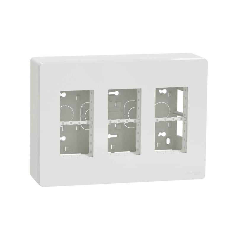 Блок Schneider Electric Unica System открытая вставка+ 3х2 ABS Белый (NU123418) Блок Schneider Electric Unica System открытая вставка+ 3х2 ABS Белый (NU123418)