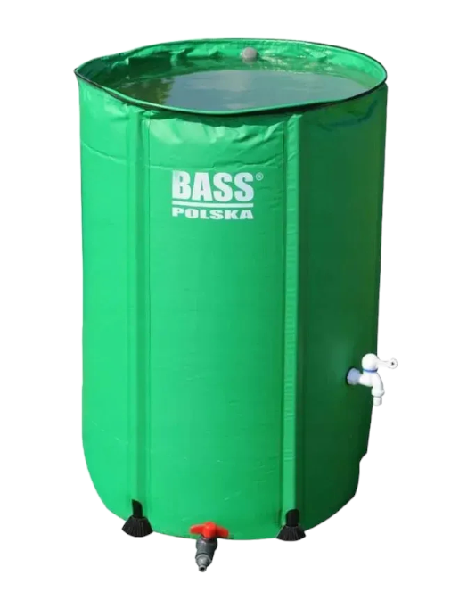 Бочка для воды дождевой Bass Polska 7996 390 л Зеленый