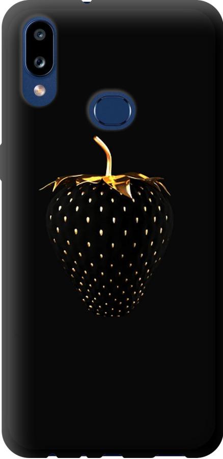 Чехол на Samsung Galaxy A10s A107F Черная клубника (3585b-1776-42517)