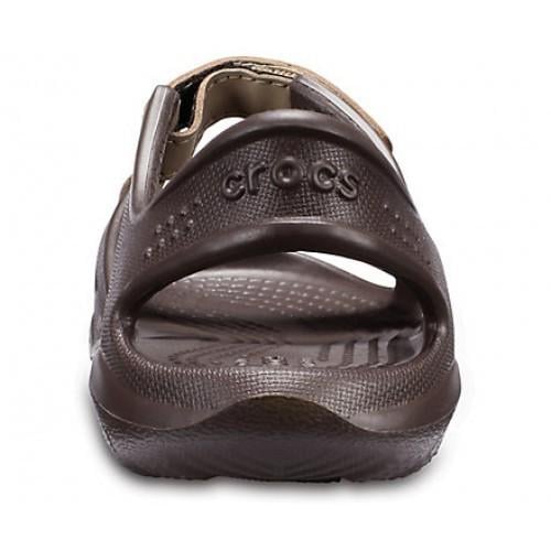 Босоножки Crocs Swiftwater River Sandal р. C10/EUR 27-28 Espresso/Khaki (7159147) - фото 5