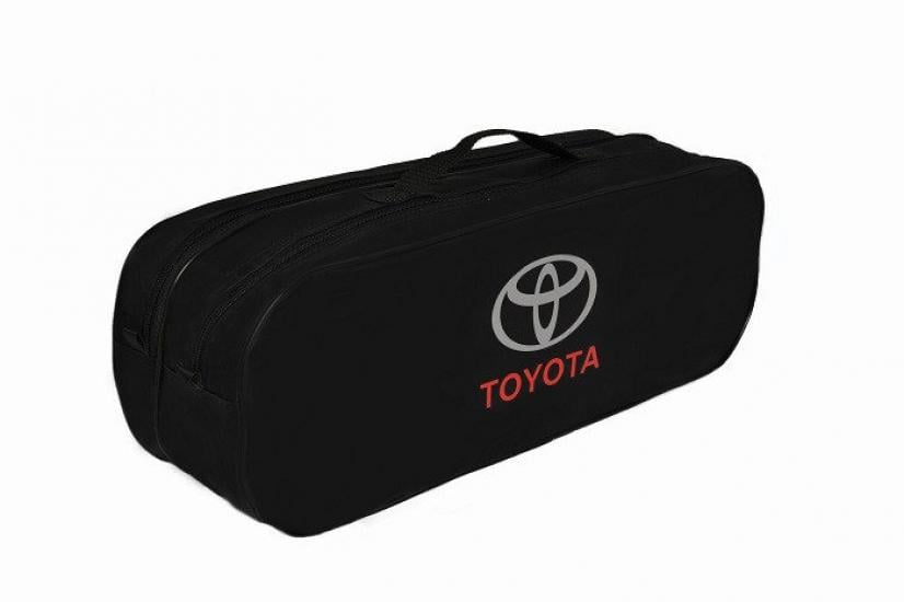 Сумка-органайзер автомобильная в багажник Toyota 50x18x17 см Black (118015)
