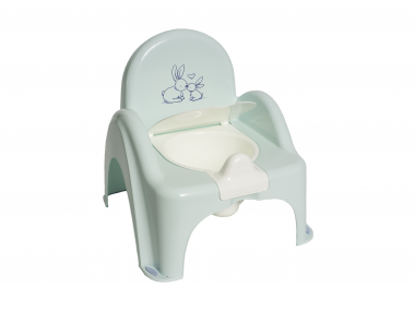 Горшок-стульчик Tega Baby Зайчики с музыкой Салатовый (5902963010452 PO-065-105)