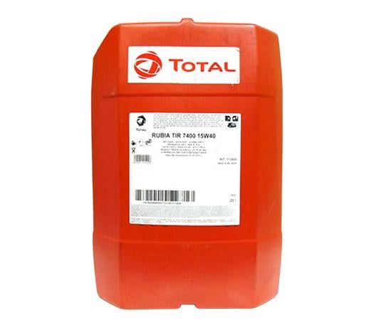 Моторное масло Total Rubia TIR 7400 15W-40 20 л (166795)