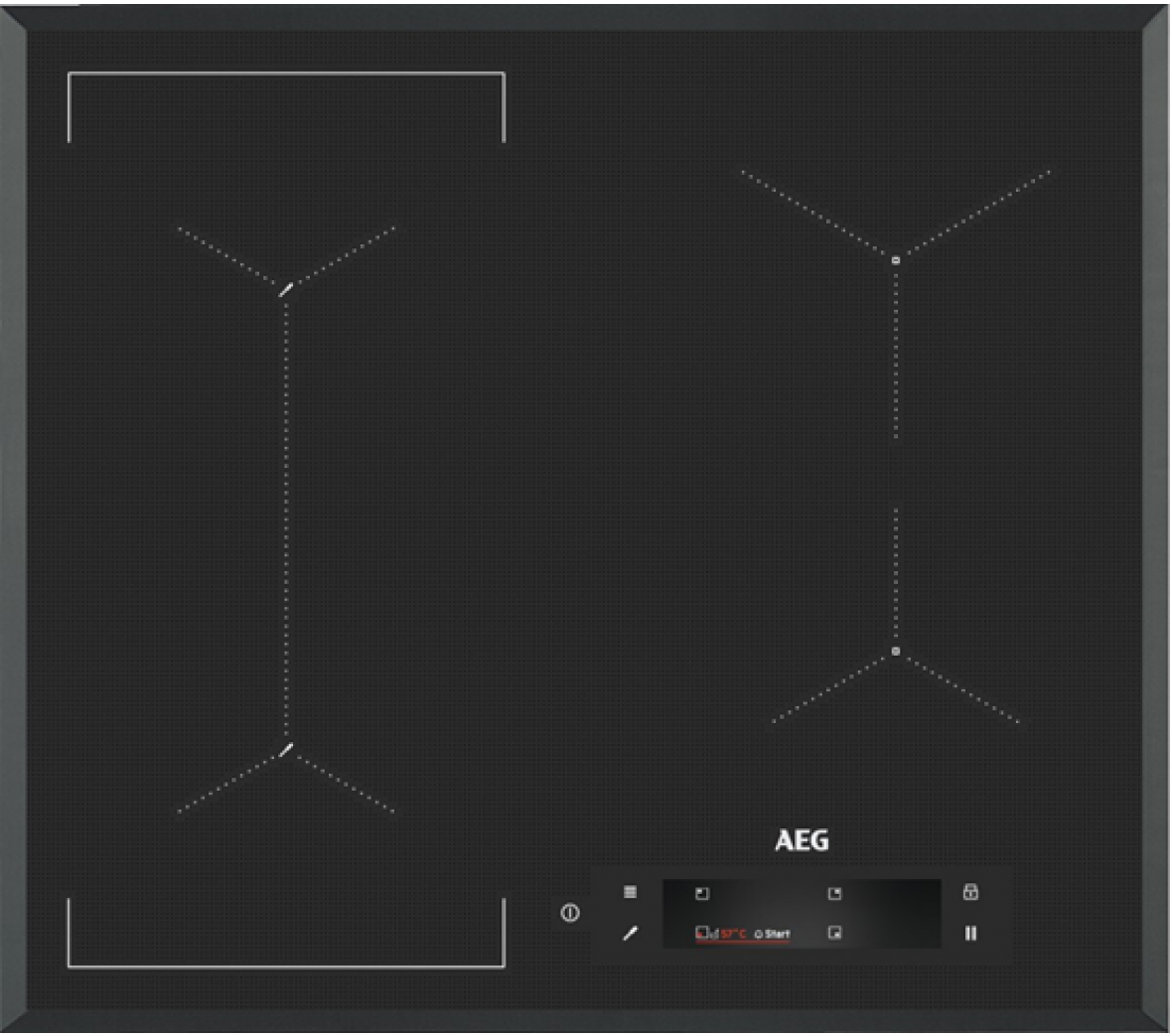 Варильна поверхня індукційна AEG IAE64881FB Варильна поверхня індукційна AEG IAE64881FB