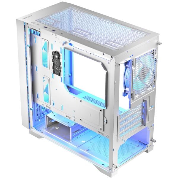 Корпус для компьютера LogicConcept DART PRO Mini-Tower mATX Mesh 3x120 мм ARGB White (AM-DART-PRO-ARGB-20) - фото 3