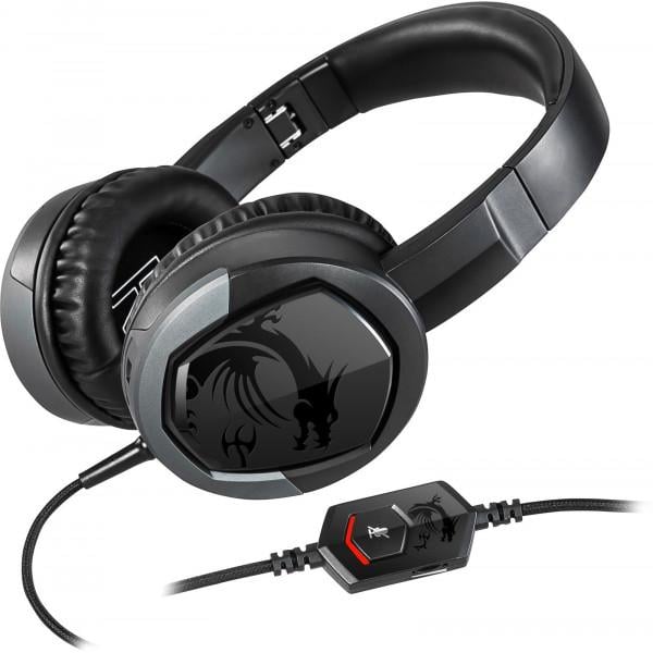 Наушники MSI Immerse Stereo Over-ear Gaming Headset V2 (S37-2101001-SV1) - фото 6