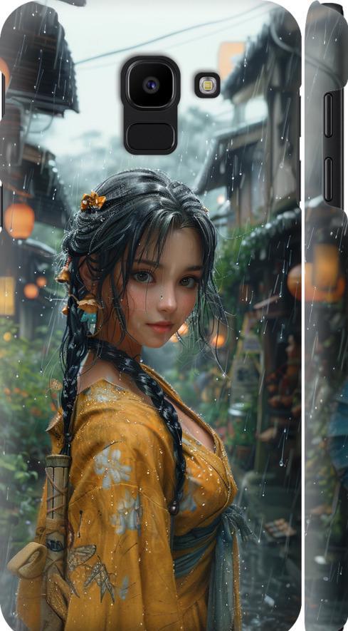 Чехол на Samsung Galaxy J6 2018 Anime-girl (6133m-1486-42517)