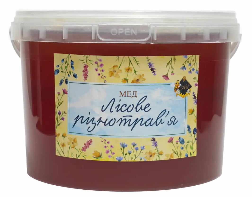 Мед разнотравья урожай 2024 р. 3000 мл 3 л 5,2 кг Мед разнотравья урожай 2024 р. 3000 мл 3 л 5,2 кг