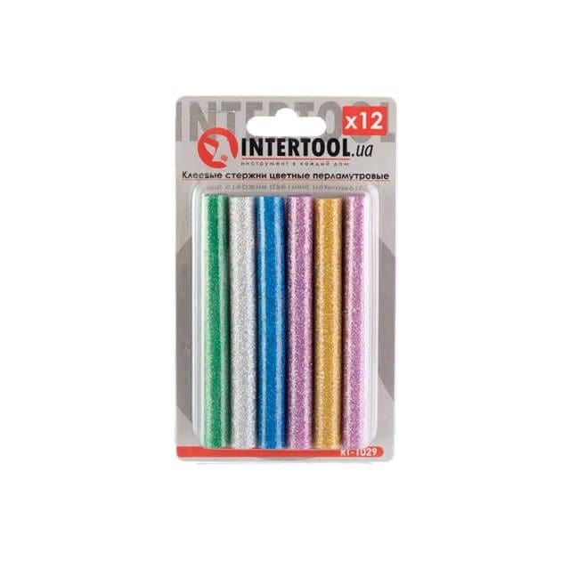 Комплект стрижнів Intertool клейових 11,2x100 мм 12 шт. (RT-1029)