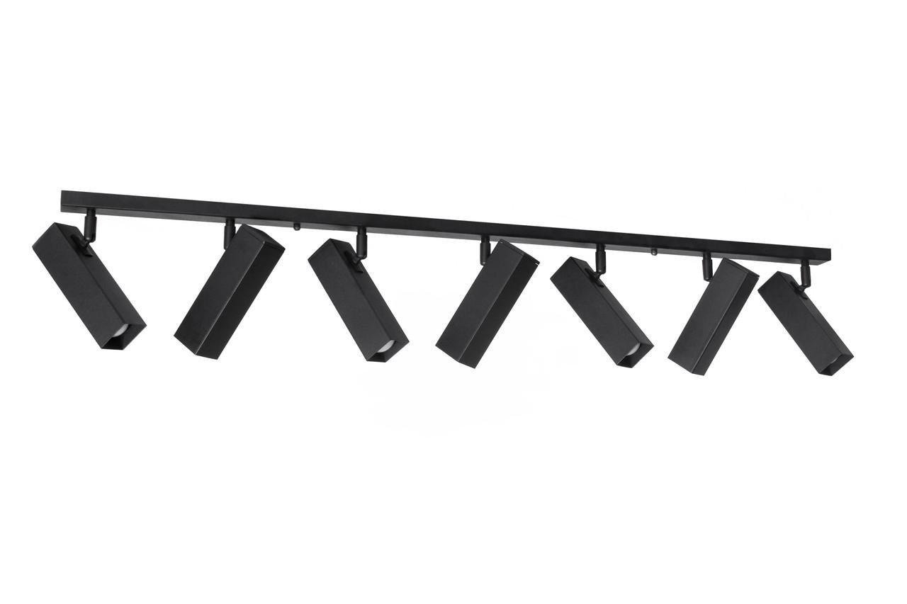 Светильник потолочный MSK Electric Verona с поворотными плафонами под лампу Е27 Черный (SQ 1750-7) - фото 1 Светильник потолочный MSK Electric Verona с поворотными плафонами под лампу Е27 Черный (SQ 1750-7) - фото 1