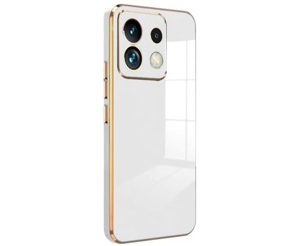 Чохол накладка Silicone Adds 6D для Xiaomi Redmi Note 13 5G Білий