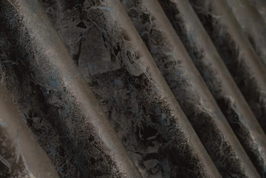 Ткань для штор Афина бархат Коричневый (1312ш)