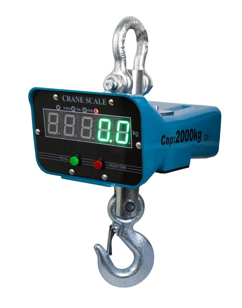 Весы крановые KRAISSMANN LED-дисплей с пультом управления до 2000 кг.