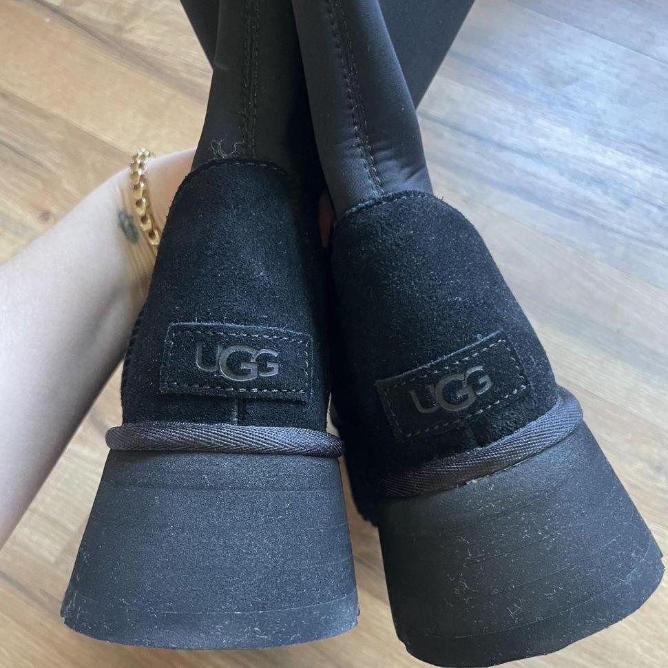 Уги жіночі UGG Classic Dipper Boots р. 39 Чорний (16458) - фото 5 Уги жіночі UGG Classic Dipper Boots р. 39 Чорний (16458) - фото 5