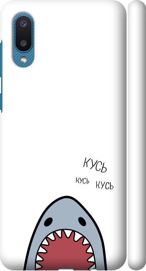 Чехол на Samsung Galaxy A02 A022G Акула (4870m-2260-42517)
