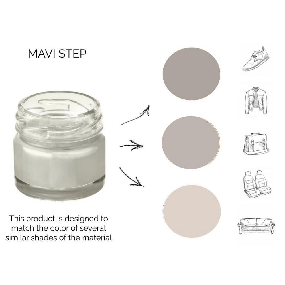 Краска-бальзам для замши и нубука MAVI STEP Multi Oil Balm 25 мл Дымчатый (E07/140/025) - фото 3