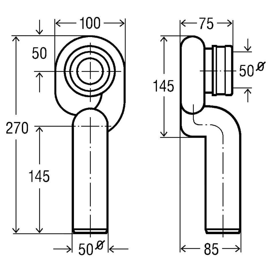 Сифон встроенный Viega 492458 для писсуара (000001927) - фото 2 Сифон встроенный Viega 492458 для писсуара (000001927) - фото 2