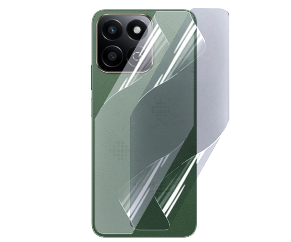 Противоударная гидрогелевая пленка Hydrogel Film для Honor X7c на заднюю панель, Transparent
