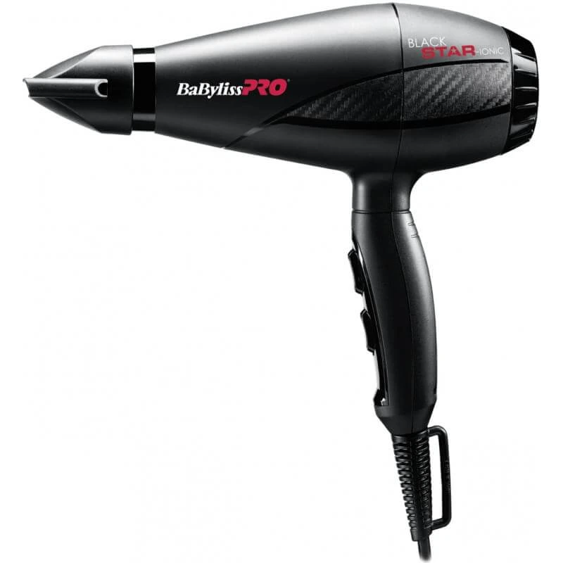 Фен для волос BaByliss PRO BAB6250IE Star Ionic 2200 Вт Black (PH00717)