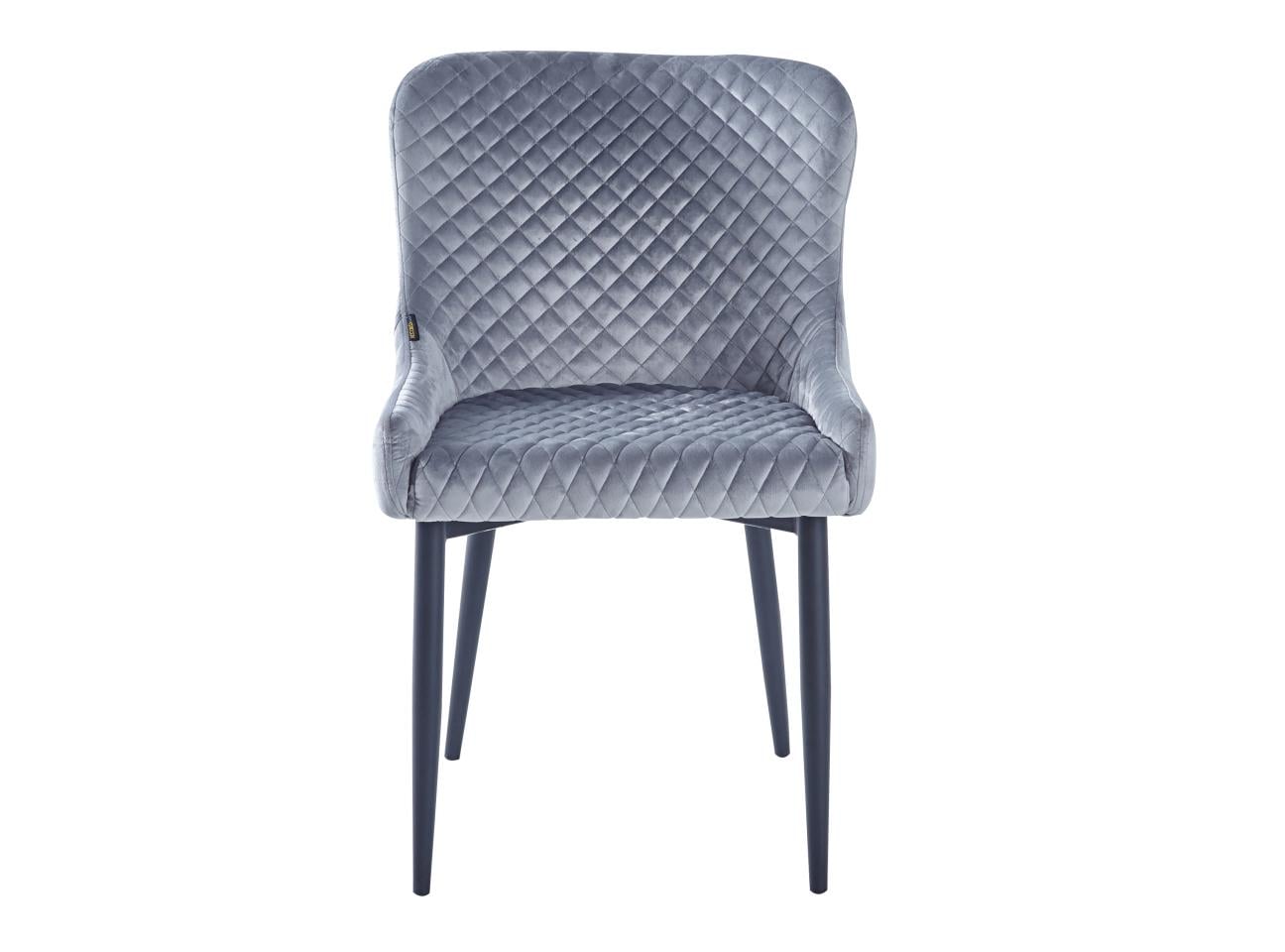 Стілець обідній COLLIN VELVET 500х460х830 мм Сірий