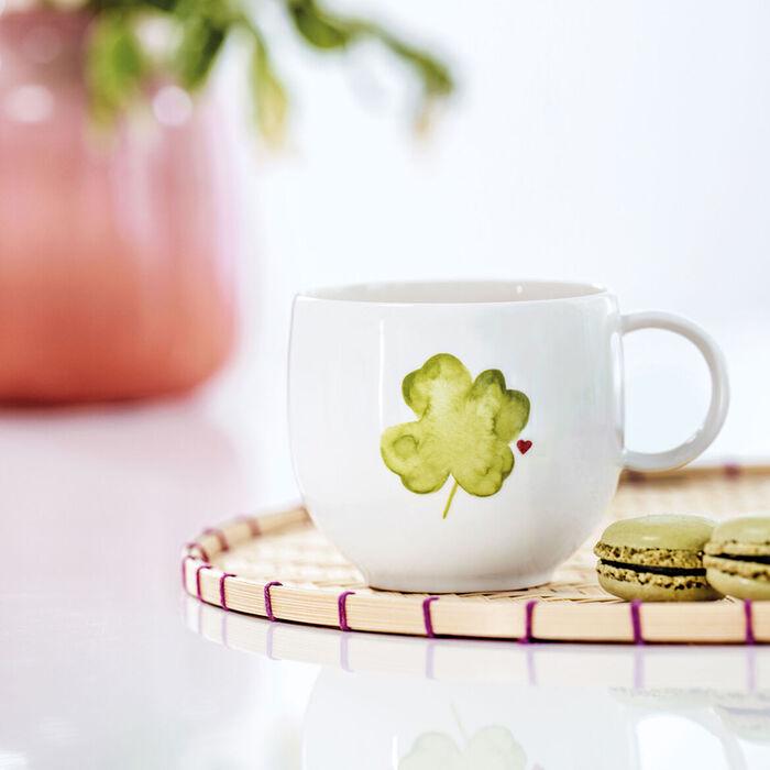 Кружка для чая Villeroy & Boch With Love Четырехлистник фарфор 290 мл (2639929) Кружка для чая Villeroy & Boch With Love Четырехлистник фарфор 290 мл (2639929)