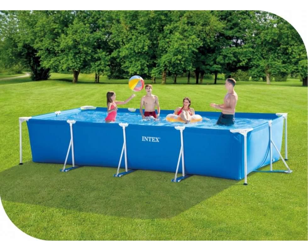 Басейн каркасний Intex 450х220х84 см Синій (28273) - фото 6 Басейн каркасний Intex 450х220х84 см Синій (28273) - фото 6
