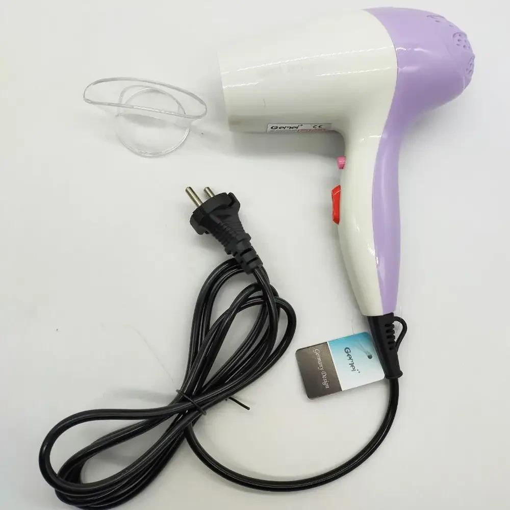 Фен профессиональный Gemei GM 1711 компактный для сушки волос дорожный Белый (M1711I) Фен профессиональный Gemei GM 1711 компактный для сушки волос дорожный Белый (M1711I)