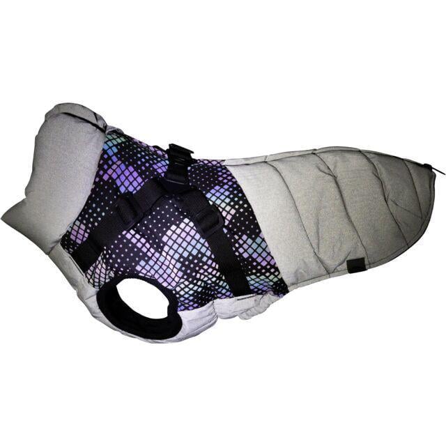 Попона для собак Trixie Pontis Reflect зимняя с подтяжкой 27 см Серый (TX-6803401) - фото 4 Попона для собак Trixie Pontis Reflect зимняя с подтяжкой 27 см Серый (TX-6803401) - фото 4