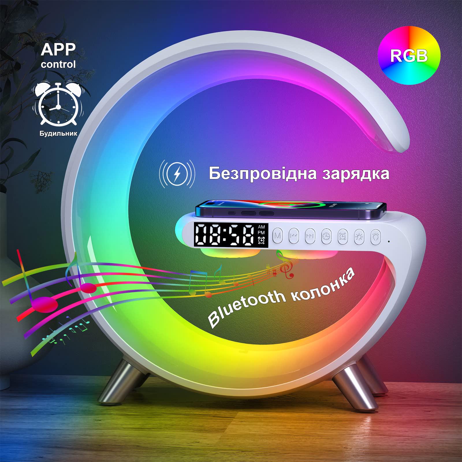 Ночник HappyLight WS-1816 G-Smart Light Sound Machine RGB 10W 15W (12832148) - фото 2 Ночник HappyLight WS-1816 G-Smart Light Sound Machine RGB 10W 15W (12832148) - фото 2