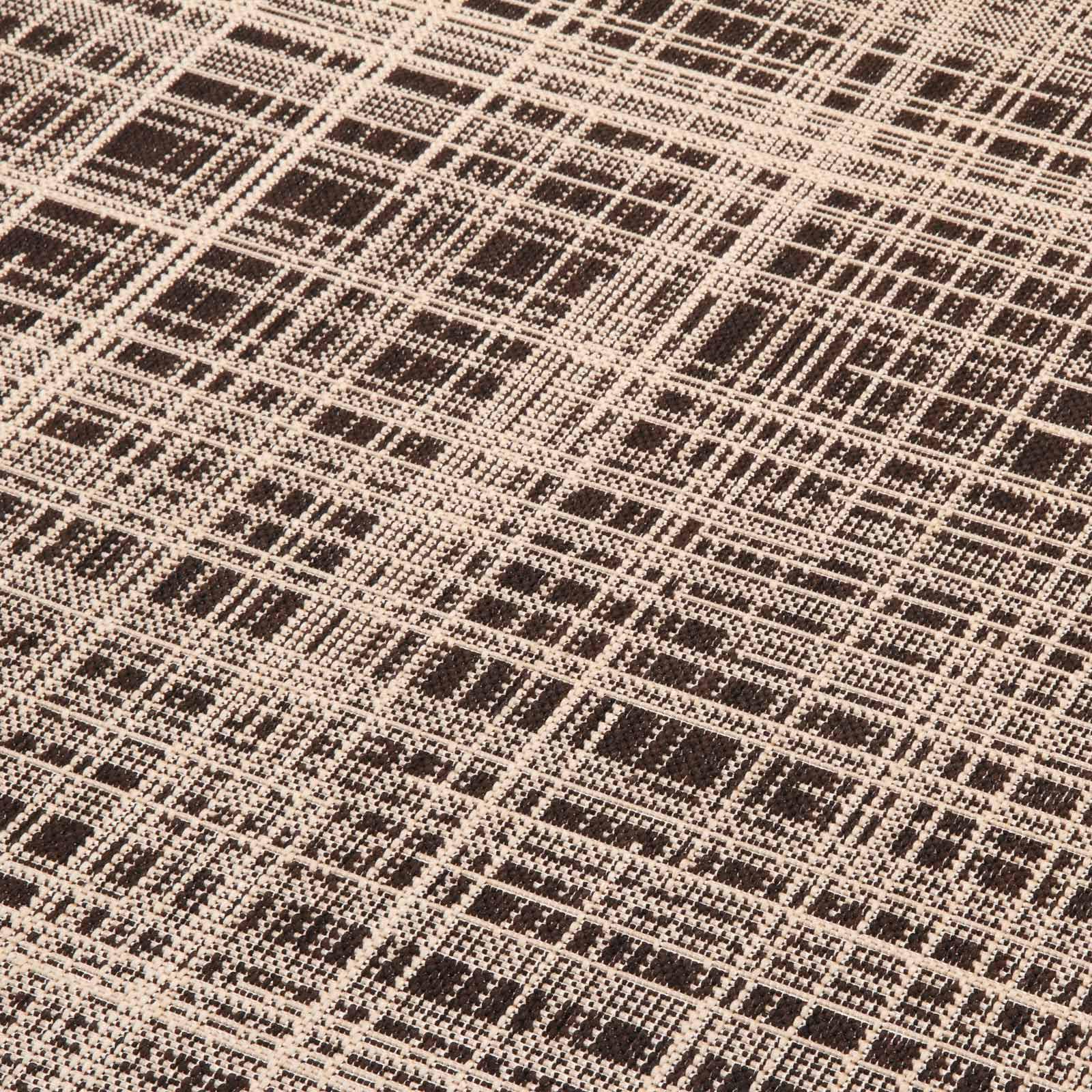 Килим безворсовий на гумовій основі DAKARIA Karat Flex Run 19171/91 1,50x2,00 м Коричневий (00-00011165) - фото 5